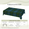 thumbnail image 6 of Rectangle Table Cloth, Clan MacLeod Tartan Plaid Resistant Washable Tablecloth Decorative Table Cover for Dining, Indoor and Outdoor, 6 of 6