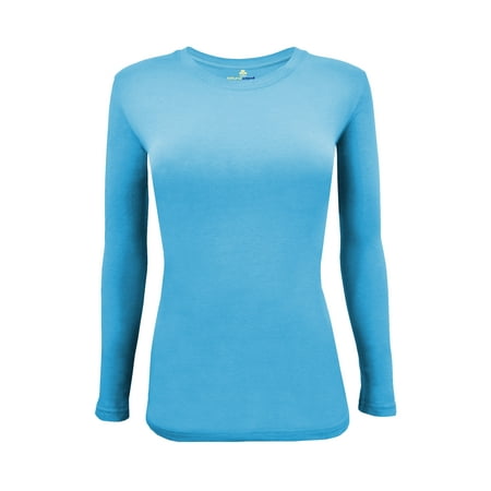 

NATURAL UNIFORMS WOMENS LONG SLEEVE TEE SHIRT AND UNDERSCRUB
