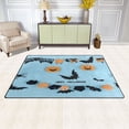 thumbnail image 3 of Non-Slip Area Rug 60"x39" Indoor Washable Floor Mats Carpet Printed for Living Room, Bedroom, Home Decor Blue Halloween Party Decorations, 3 of 7