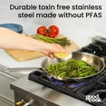 thumbnail image 4 of GoodCook Stainless Steel 12 in Frypan, 4 of 21