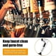 thumbnail image 4 of 10pcs Tap Plug Brush Anti-mosquito Anti-dust Plastic Black Cleaning Beer Faucet Plug For Home, 4 of 5