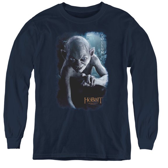The Hobbit - Gollum Poster - Youth Long Sleeve Shirt - Large