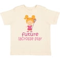 thumbnail image 3 of Inktastic Future Lacrosse Star Girl Girls Toddler T-Shirt, 3 of 5
