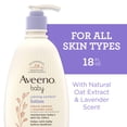 thumbnail image 2 of Loción corporal Aveeno Baby Calming Comfort 532 ml con lavanda, 2 of 9