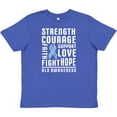 thumbnail image 3 of Inktastic ALS Awareness Strength Courage Support Youth T-Shirt, 3 of 5
