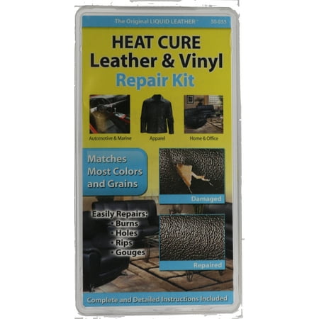 Liquid Leather - Liquid Leather HEAT CURE Leather & Vinyl Repair Kit (30-033)