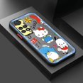 thumbnail image 1 of Cute Hello Kitty Cinnamoroll For Redmi Note 12 12S 12T 11 11T 11E 10 10S 9 9T 8 7 Pro Plus 5G Frosted Translucent Phone Case ZR, 1 of 7