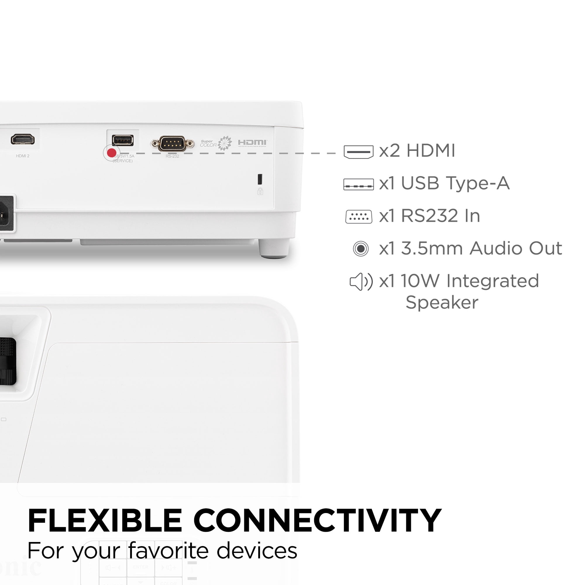 ViewSonic PX700HDH 3700 LumensDLP 1080p Projector