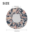 thumbnail image 3 of Paisley Pattern No.90129 Shower Cap, Reusable Bath Hair Hat for all Hair Lengths Hair Cover with Elastic Band Double Waterproof Layers Bathing Hat, 3 of 5