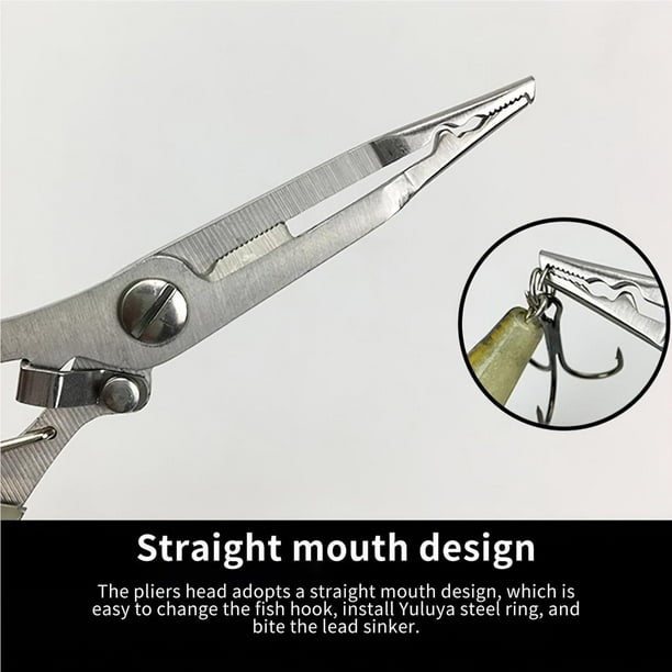 Multi-Functional Fishing Pliers Portable Fish Hook Remover