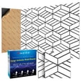 thumbnail image 1 of Paneles de pared insonorizados BSHEAD, paquete de 8, 40 x 40 x 1,1 cm, 0,9 kg/m³, 1 of 6