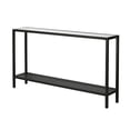 thumbnail image 2 of Evelyn&Zoe Rigan 55" Wide Rectangular Console Table, Blackened Bronze, 2 of 11