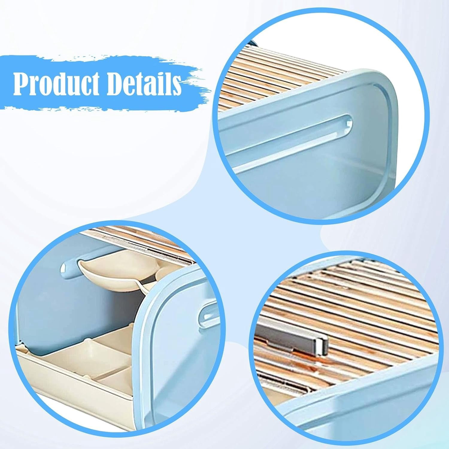Egg Holder Auto Rolling Double Layer Fridge Organizer Dispenser
