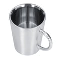 thumbnail image 1 of Water Cup, Rustproof Double Layer  Coffee Cup Heat Insulation  For Kitchen For Restaurant, 1 of 8