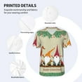 thumbnail image 5 of Rocae Christmas Card With Gnomes for Breathable Men's Baseball T-Shirt Fashionable Casual Baseball Jersey, Moisture-wicking Sportswear XX-Large, 5 of 9