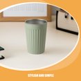 thumbnail image 3 of GOOHOCHY Vaso Para Enjuague Bucal Y Cepillo De Acero Inoxidable Verde Para, 3 of 8