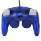 thumbnail image 2 of Mando Genérico Blue Mamba Compatible con Gamecube Cristal Azul, 2 of 3