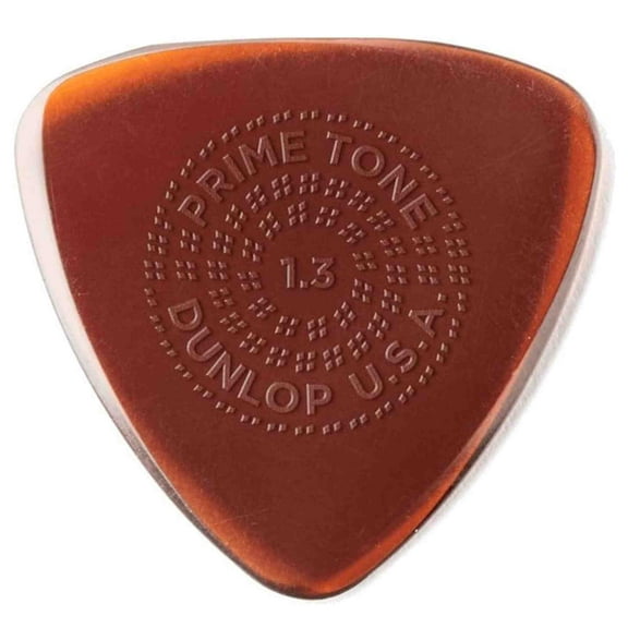 Dunlop Primetone Small Tri Grip Guitar Pick - 1.30mm Gauge - 3 Pack