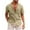 Khaki, variant on BXINGOHAI Men's Linen Shirts Short Sleeve Button Down Casual Shirt Business Dress Clothing Beach Fashion Summer Tops Fall Savings Navy,S