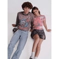 thumbnail image 6 of Kiss, Men's Mineral Wash Boxy Fit Graphic Long-sleeve Tee Shirt, Sizes XS-4XLT, 6 of 6
