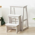 thumbnail image 5 of Folding Library Ladder Chair Lightweight Portable Multifunctional Step Stool, 5 of 13