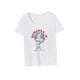 thumbnail image 5 of Camiseta para mujer, camiseta con cuello redondo, ropa de calle, Top sencillo de manga corta para mujer para la playa XL, 5 of 7