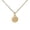 G, variant on Initial Necklace Round Disc Engraved Hammered Name Necklace Adjustable Personalized Alphabet Letter Necklace Pendant