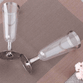 thumbnail image 4 of 36X Wedding Champagne Flute Disposable Plastic Wedding Cup Champagne Glass Drinking Utensils -, 4 of 7