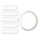 thumbnail image 5 of 30 piezas de adornos de plástico transparente rellenables, bolas de adorno rellenables transparentes, bolas colgantes transparentes, bola flotante para acuario, 5 of 8