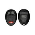 thumbnail image 2 of KarParts360 For Pontiac Montana 2001 02 03 04 2005 Keyless Remote Case | Plastic/Rubber/Metal Material | Black | Lock/Unlock/Panic Button Functions | 3 Buttons | Replacement For 10335583, 2 of 4