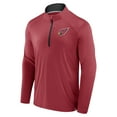 thumbnail image 2 of Men's Fanatics Cardinal Arizona Cardinals Defender Long Sleeve Quarter-Zip Jacket, 2 of 3