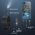 thumbnail image 2 of Cámara endoscópica Kinpthy 1920P HD con 8 luces LED IP67 de 5 m, 2 of 7