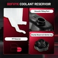 thumbnail image 2 of BDFHYK Engine Coolant Expansion Reservoir Overflow Tank Compatible with Jeep Liberty 2002 2003 2004 2005 2006 2007 V6 3.7L Replace 603-319 52079848AA 52079788AD 52079788AE CY0716471 V330228, 2 of 3