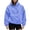 Blue, variant on Pet Pouch Hoodie Sweatshirt Zip-Up Sherpa Dog Carrier Hoodie Women Oversized Pet Pouch Winter Warm Jacket