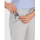 thumbnail image 5 of Pantalones CRZ YOGA tiro alto 25" elásticos tobilleros verde ceniza talla L, 5 of 6