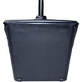 thumbnail image 4 of [1 Pack] Pivoting Dust Pan with Plastic Handle 38" Length Black - Plastic Lobby Dustpan with Cover, 4 of 4