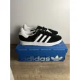 thumbnail image 1 of Adi-das Gazelle 85 Semi Court Black White Suede Shoes FZ5594 Men's Size 10, 1 of 5