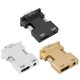 thumbnail image 4 of Adaptador hembra a VGA compatible con HDMI de 10 piezas con cable de audio (negro), 4 of 5