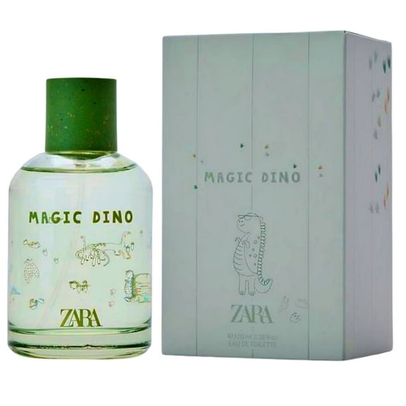 Zara Magic Dino Perfume for Kids Fun and Gentle Fragrance Perfect for Daily Wear Long-Lasting Eau de Toilette 100ml (3.4 fl. oz.)