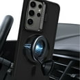 thumbnail image 4 of Allytechgroup Galaxy S23 Plus Case with Lens Stand, Magnetic Back Cover Support Car Mount Shockproof Anti-Scratch Bumper Phone Case for Samsung Galaxy S23 Plus, Darkblue, 4 of 7