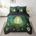 thumbnail image 2 of Castle Fairy Teens Astrology Horoscope 7pcs Bedding Comforter Set,Psychedelic Constellations Queen Bedding Sets Super Cozy,Starry Sky Queen Sheet Sets,Luxury Bedroom Decor, 2 of 8