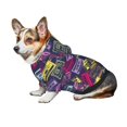 thumbnail image 6 of Uemuo Retro Cassette Music for Winter Dog Hoodie Sweatshirts with Pockets Warm Dog Clothes for Small Dogs Chihuahua-XX-Large, 6 of 8