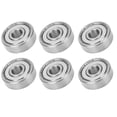 thumbnail image 3 of Roulements de Patins à Roulettes, 10 Pcs S626Z 6x19x6MM Roulements en Acier Inoxydable pour Skateboards Z Roulements Design de Pointe, 3 of 14