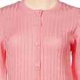 thumbnail image 2 of Women's Button-Down Acrylic Cardigan Sweater, 2 of 3