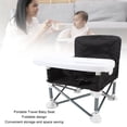 thumbnail image 4 of Portable Baby , Travel Booster  with Removable Tray Cup Holder Straps, Outdoor Folding Chair for Toddlers, Kids, Boys, Girls Camping, Beach, Lawn Activity Chair, 4 of 7