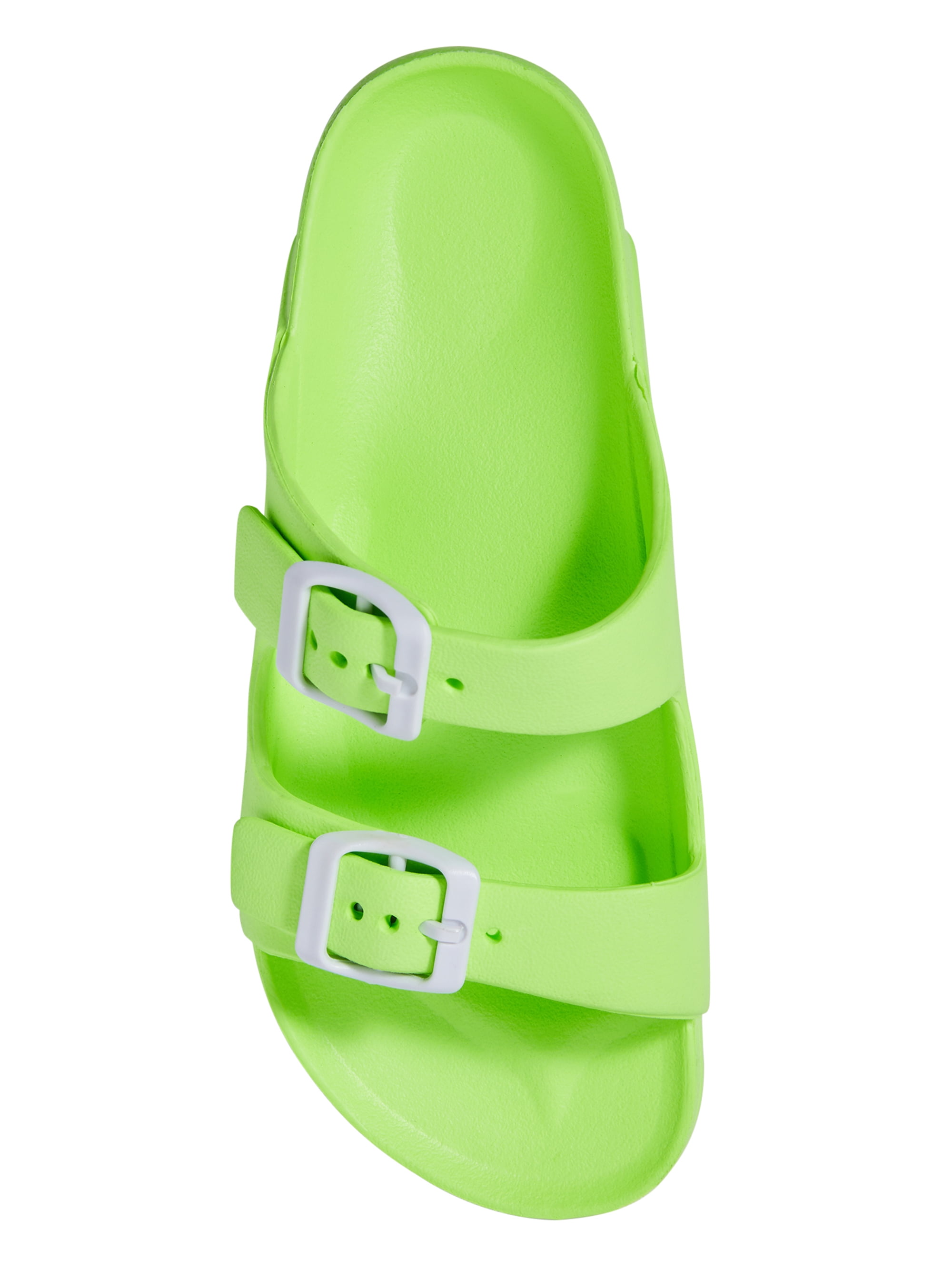wonder nation two buckle footbed sandals