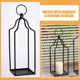 thumbnail image 3 of WEUVEB Soporte Decorativo Para Velas De Tealight En Metal Negro Para Bodas Y Espacios Interiores, 3 of 8