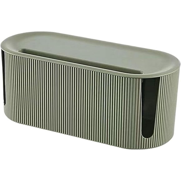 Cable Management Box Cable Tidy Box with Cover Cable Hider Box Cord Storage Box Cable Management Box Wire Cable Box for Cables/Power Strips