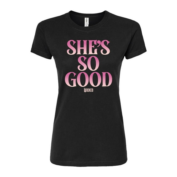 Wicked - She's So Good - Juniors Fitted Graphic T-Shirt