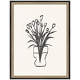 thumbnail image 4 of Kate and Laurel Framed Wall Art Print Tulips by Gabrielly Guedes, 20 x 26, Castellan Black Frame, Modern Contemporary, Flower Art for Wall Decor, 4 of 8
